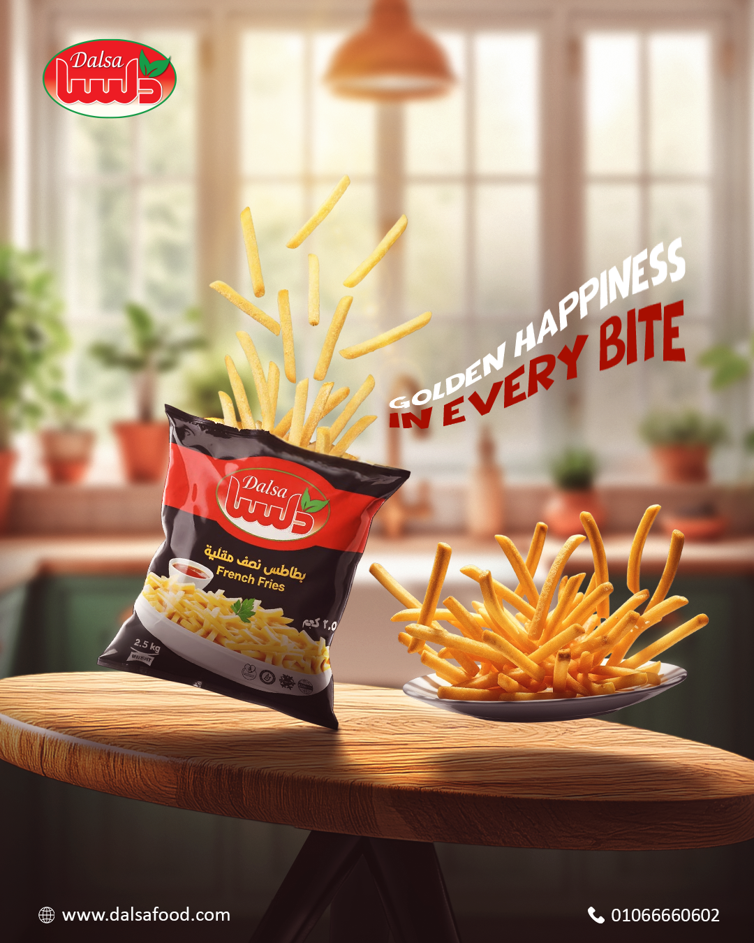 Golden Happiness in Every Bite